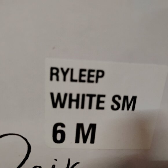 Wild Pair Ryleep Tall Combat Boot White Sz. 6 - Picture 7 of 8